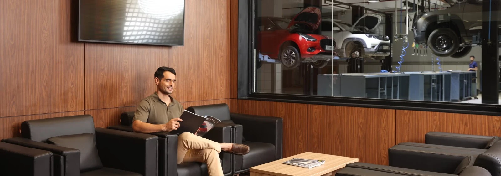 Maruti Suzuki Service Customer Lounge